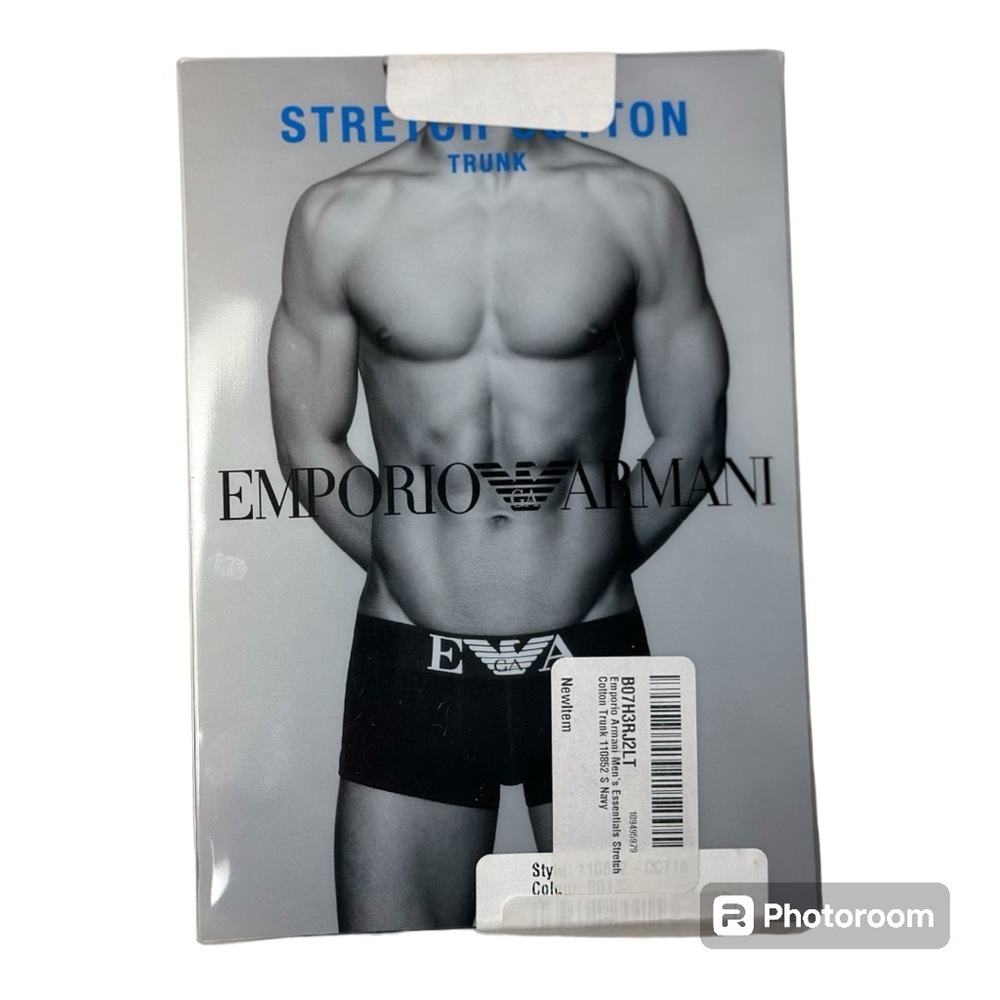 Emporio Armani NEW Size S Men’s cotton Stretch Trunk